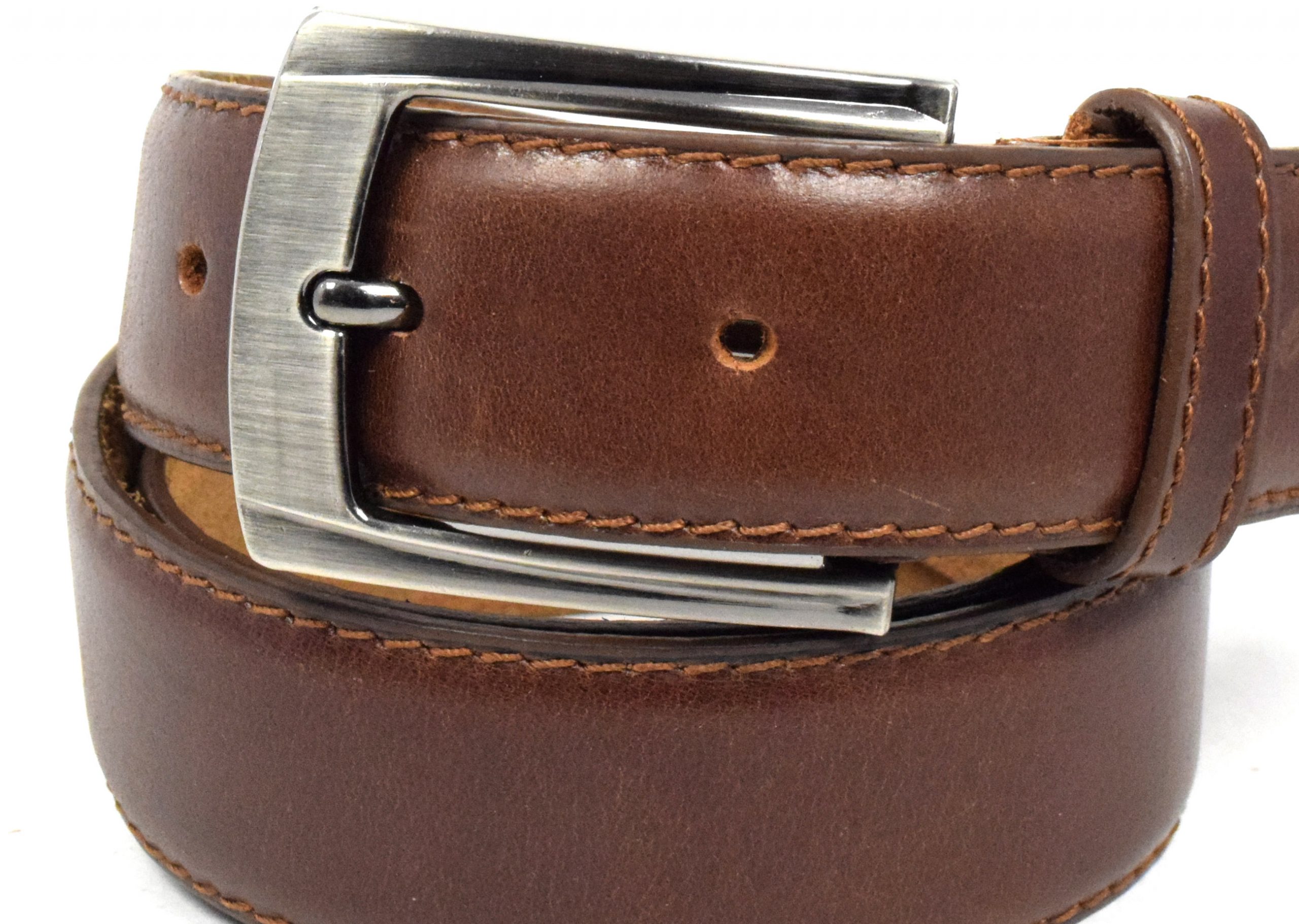 SKU 351.BRN.OTHER.4 Mens formal belt in Lt. Brown