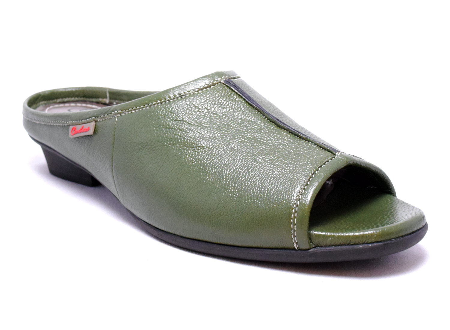 SKU1003G.GREEN_MAIN Peeptoe Open Sandals for Women