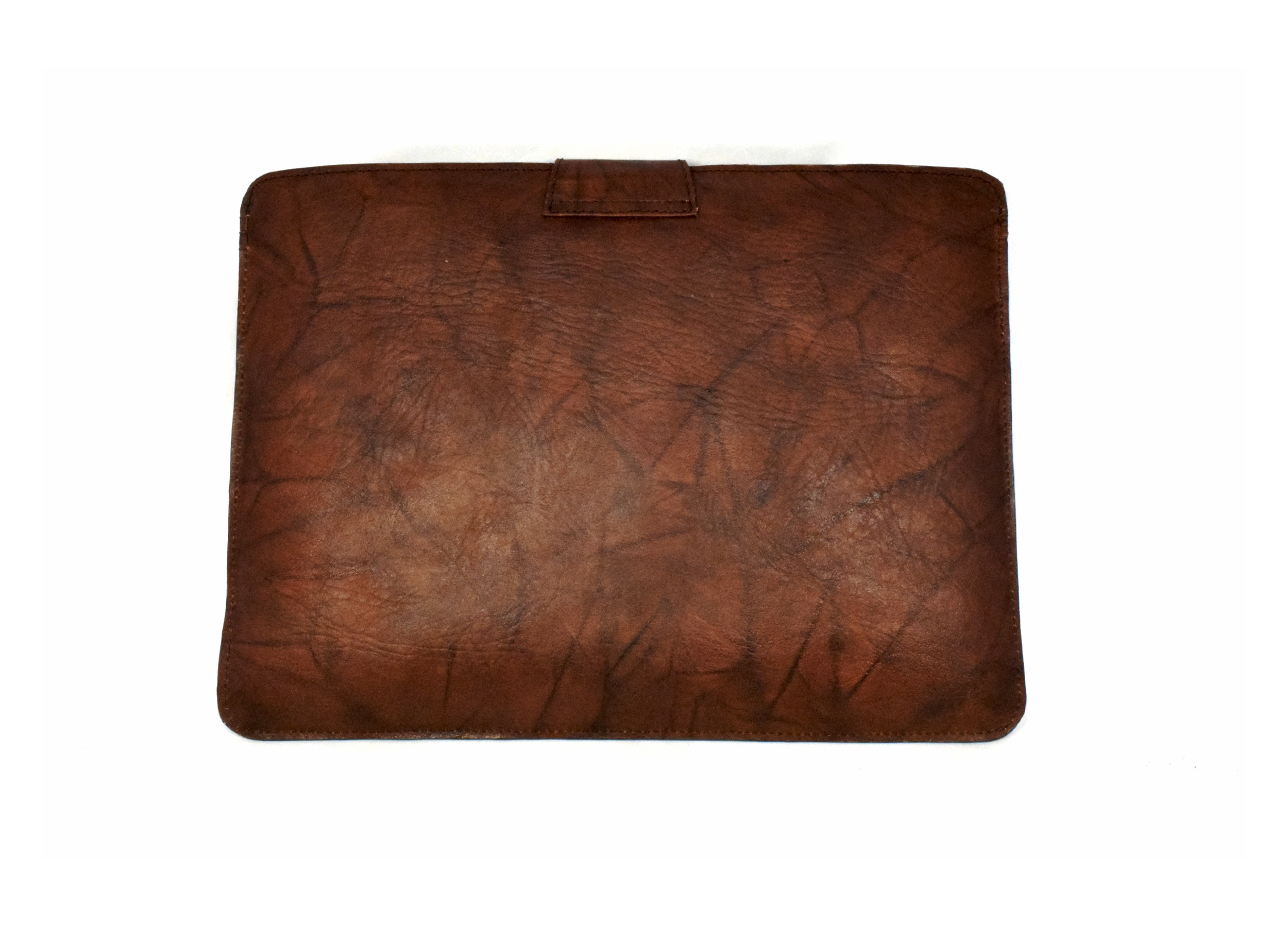 Apple sleeve in Crinkled Brown
